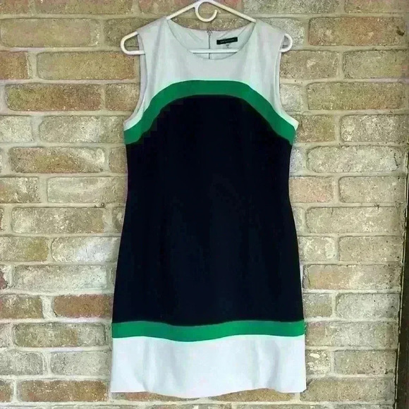 Tommy Hilfiger Color Block Sleeveless Dress Size 14!! - Picture 1 of 3